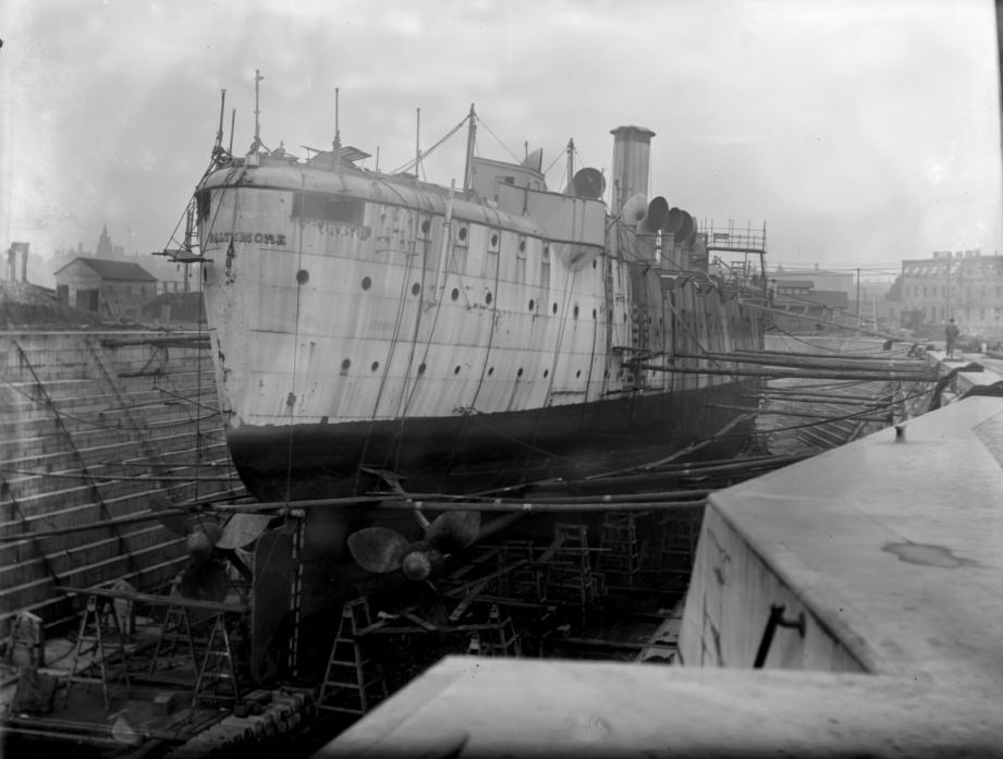 USS Baltimore.