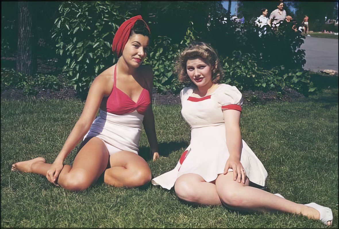 Beach Styles: What Women Wore on the Beaches in the 1940s