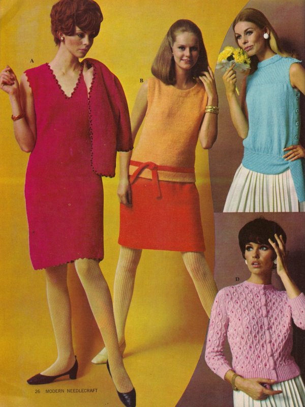 Knitting Chic: Exploring the World of Women's Sweaters in the 1960s