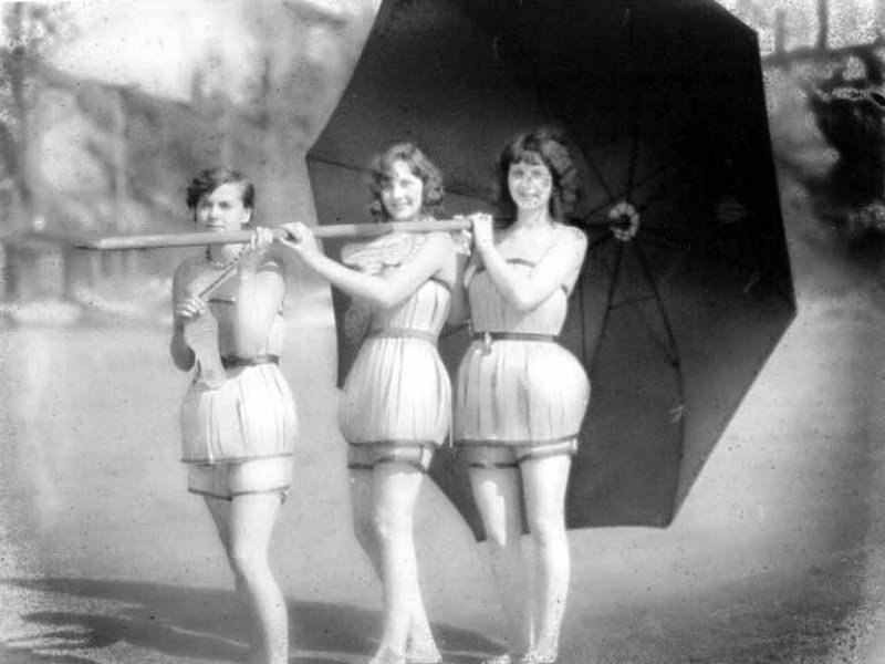 Floating in Style (Sort Of): The Wooden Bathing Suits of the 1920s