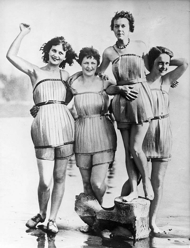 Floating in Style (Sort Of): The Wooden Bathing Suits of the 1920s