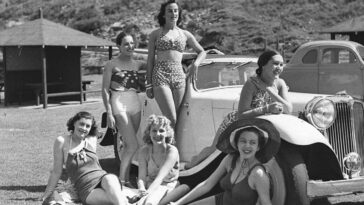 Australian Beach Life 1900s