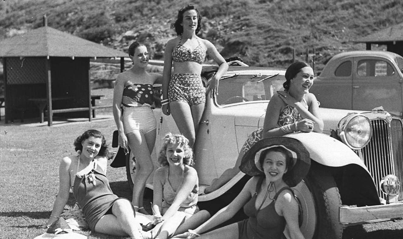 Australian Beach Life 1900s