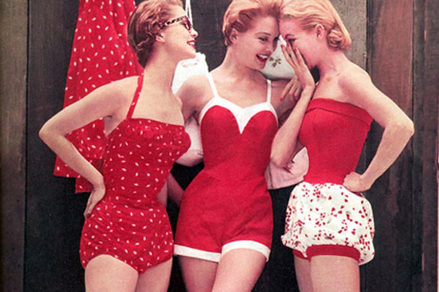 Swimwear Fashions 1940s 1950s