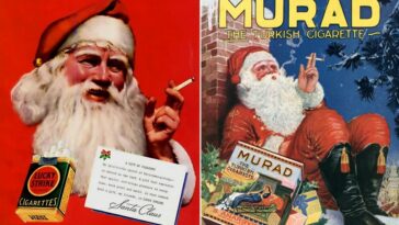 Tobacco Ads Featuring Santa Claus