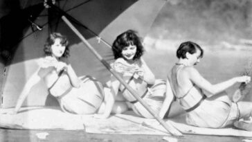 Wooden Bathing Suits 1920s