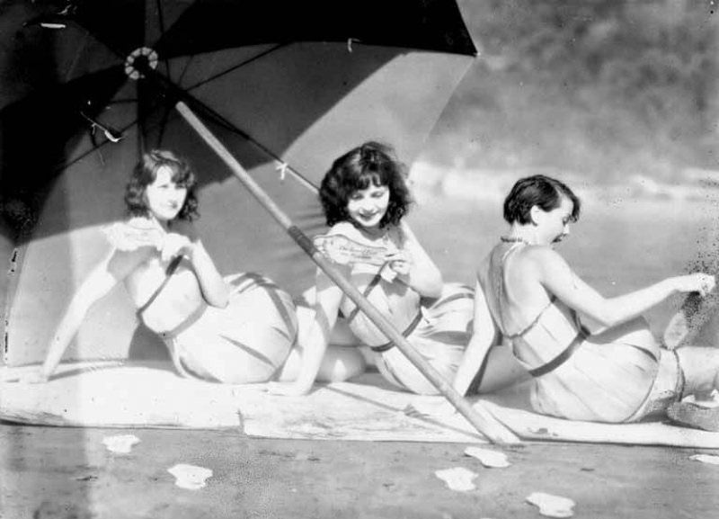 Wooden Bathing Suits 1920s