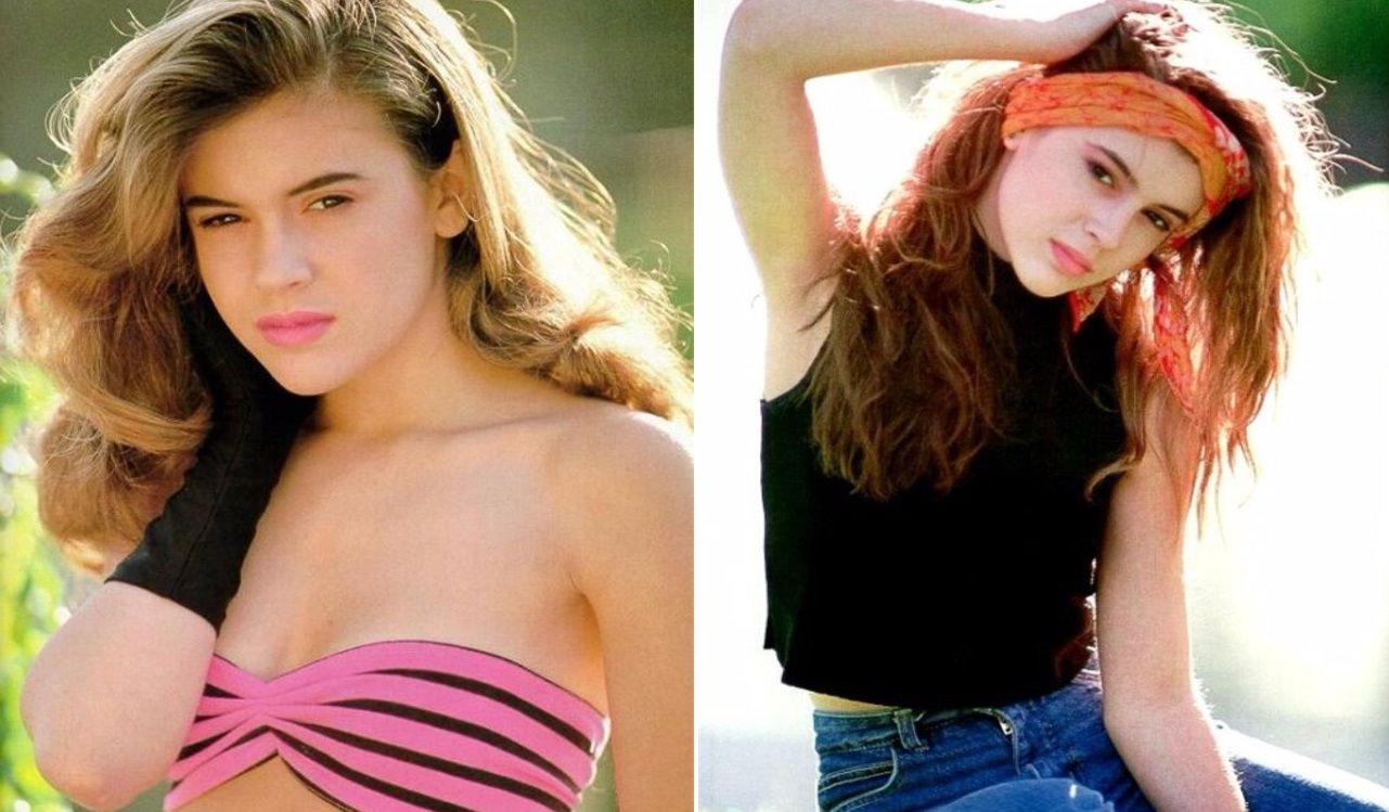 Young Alyssa Milano