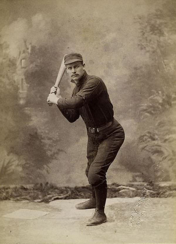 Before Action Shots: Studio Photos of 19th-Century Baseball Players