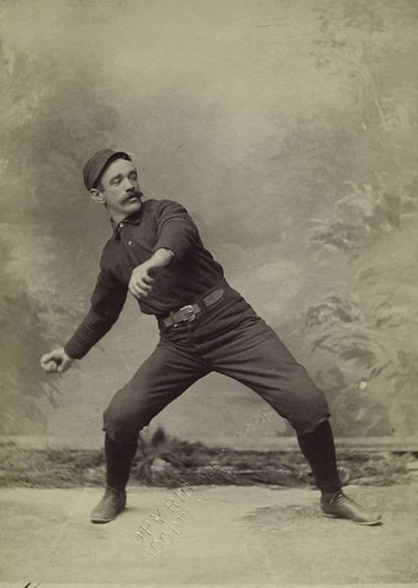 Before Action Shots: Studio Photos of 19th-Century Baseball Players