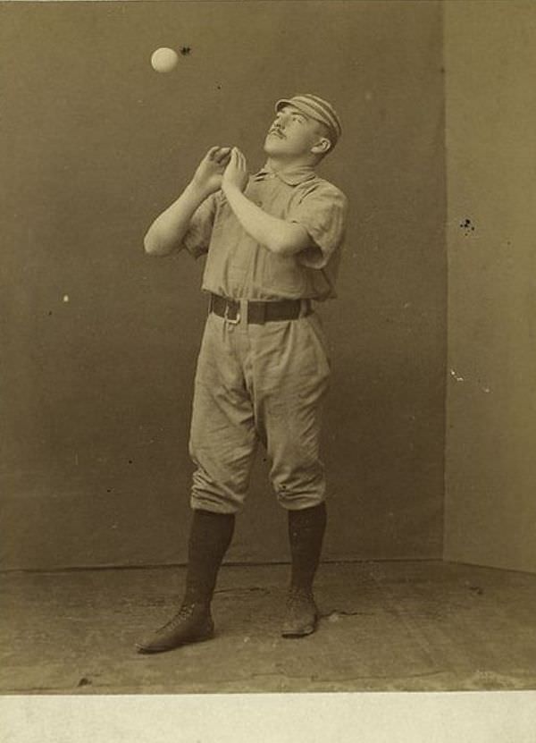 Before Action Shots: Studio Photos of 19th-Century Baseball Players