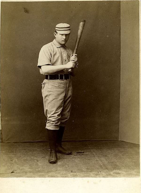 Before Action Shots: Studio Photos of 19th-Century Baseball Players