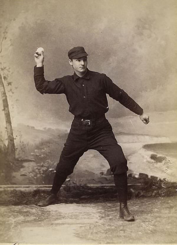 Before Action Shots: Studio Photos of 19th-Century Baseball Players