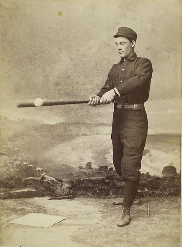 Before Action Shots: Studio Photos of 19th-Century Baseball Players