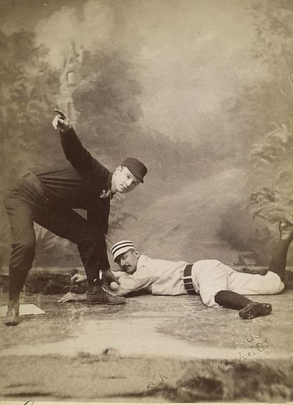 Before Action Shots: Studio Photos of 19th-Century Baseball Players