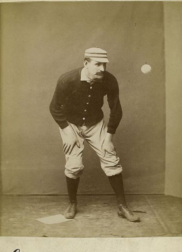 Before Action Shots: Studio Photos of 19th-Century Baseball Players