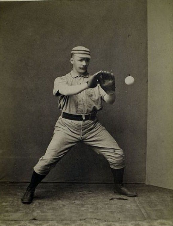 Before Action Shots: Studio Photos of 19th-Century Baseball Players