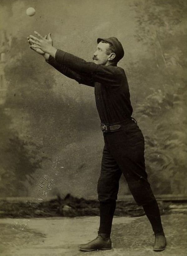 Before Action Shots: Studio Photos of 19th-Century Baseball Players