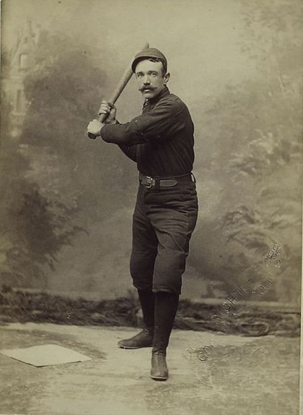 Before Action Shots: Studio Photos of 19th-Century Baseball Players