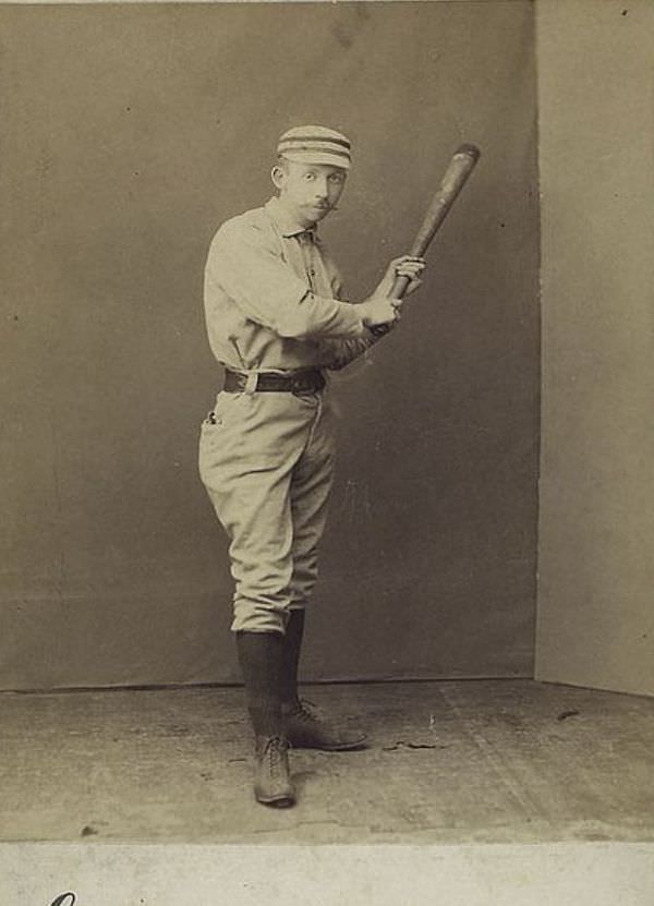 Before Action Shots: Studio Photos of 19th-Century Baseball Players