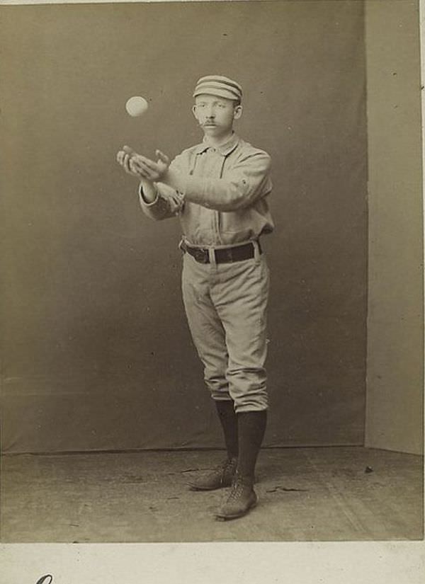 Before Action Shots: Studio Photos of 19th-Century Baseball Players