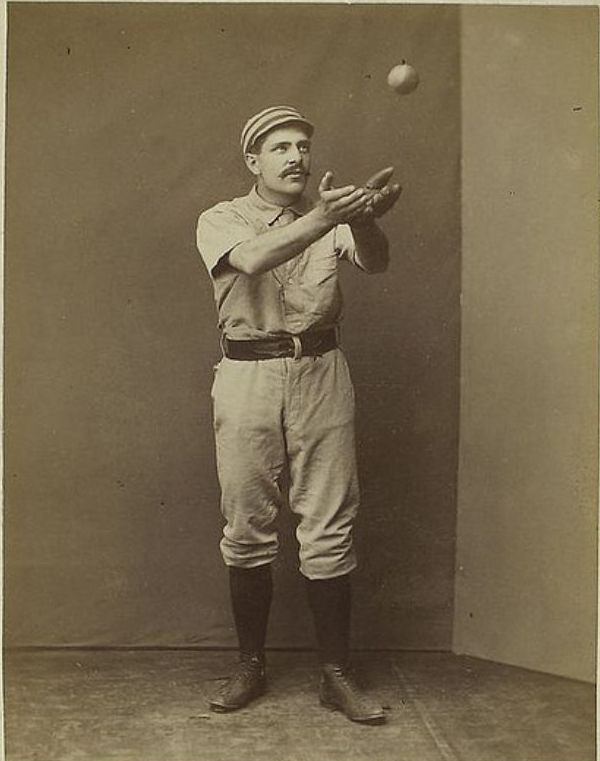 Before Action Shots: Studio Photos of 19th-Century Baseball Players