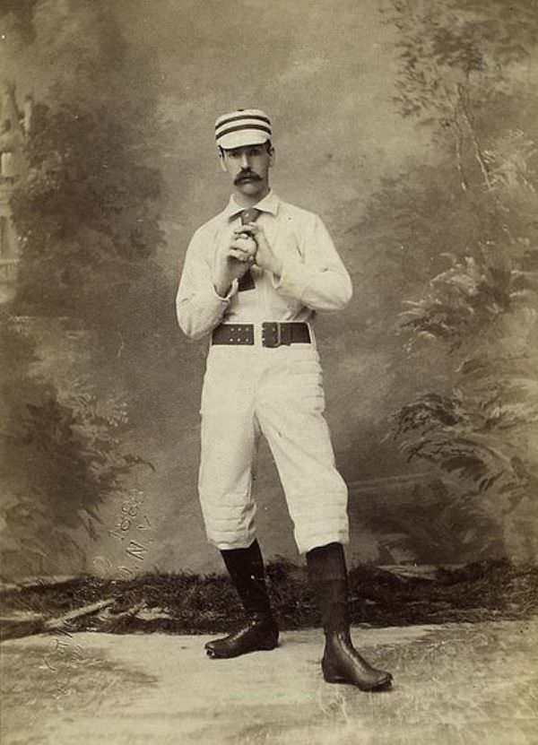 Before Action Shots: Studio Photos of 19th-Century Baseball Players