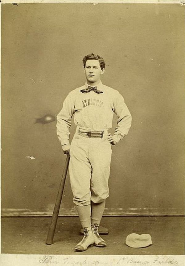 Before Action Shots: Studio Photos of 19th-Century Baseball Players