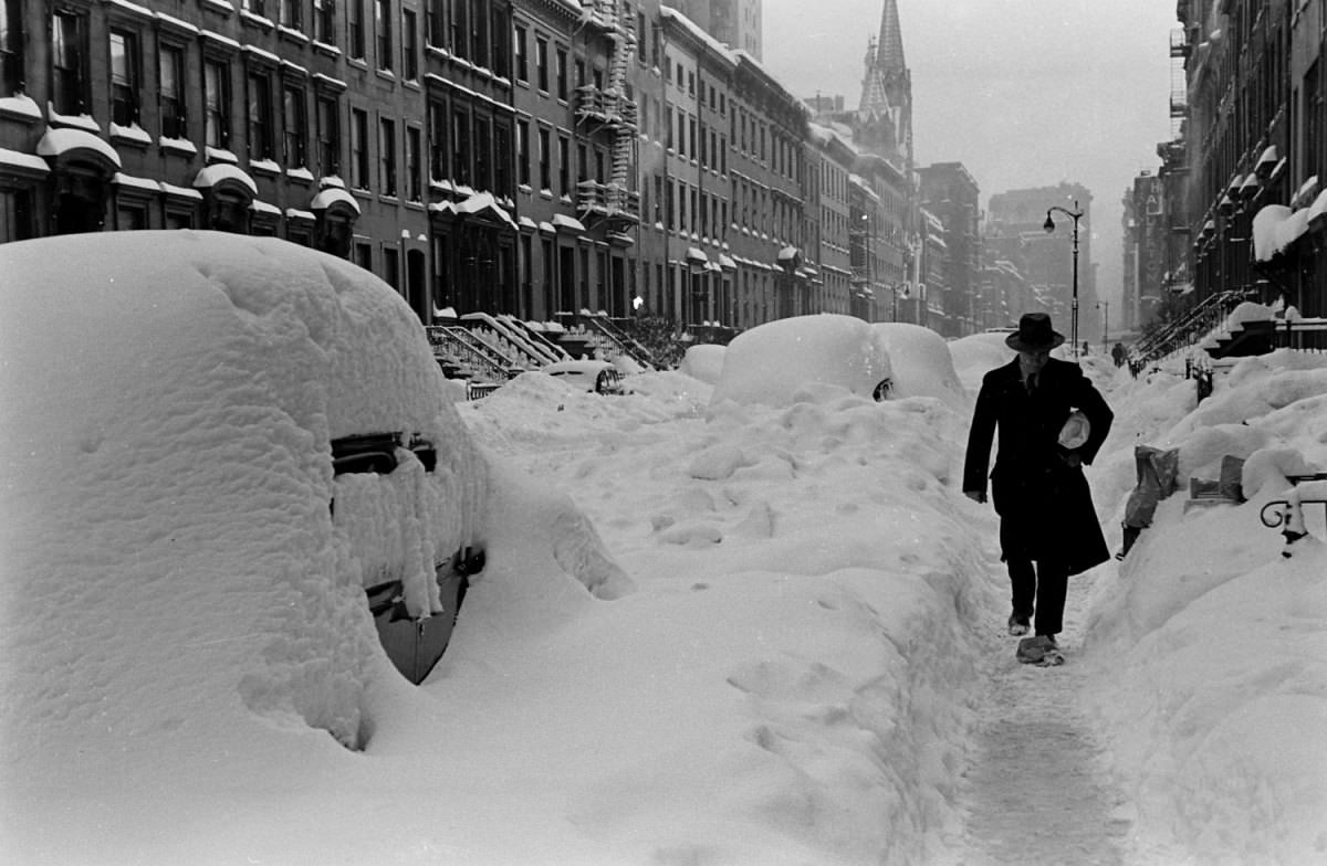 The Great Blizzard of 1947 in Photos: When New York City Disappeared Under Snow