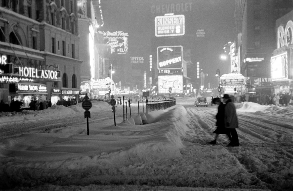 The Great Blizzard of 1947 in Photos: When New York City Disappeared Under Snow