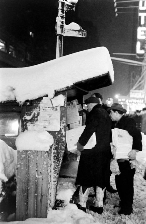 The Great Blizzard of 1947 in Photos: When New York City Disappeared Under Snow