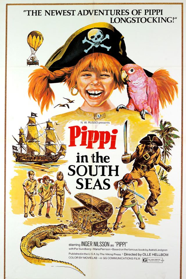 Pippi Långstrump på de sju haven (1970)