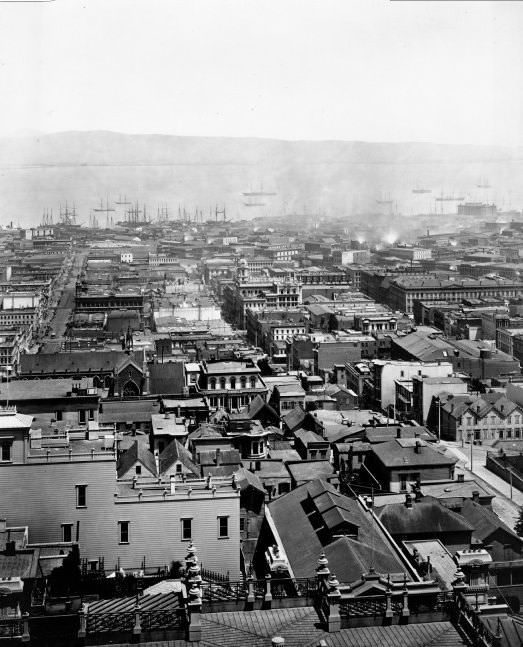 Incredible Historic Panoramic Photos of San Francisco from 1878