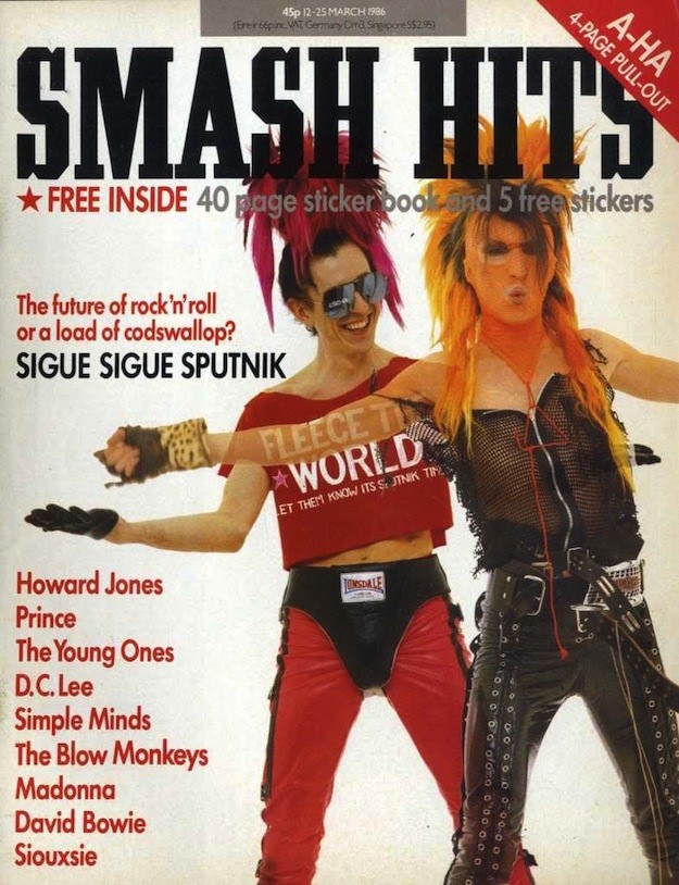 Inside Smash Hits: The Iconic Magazine Covers of the 1980s