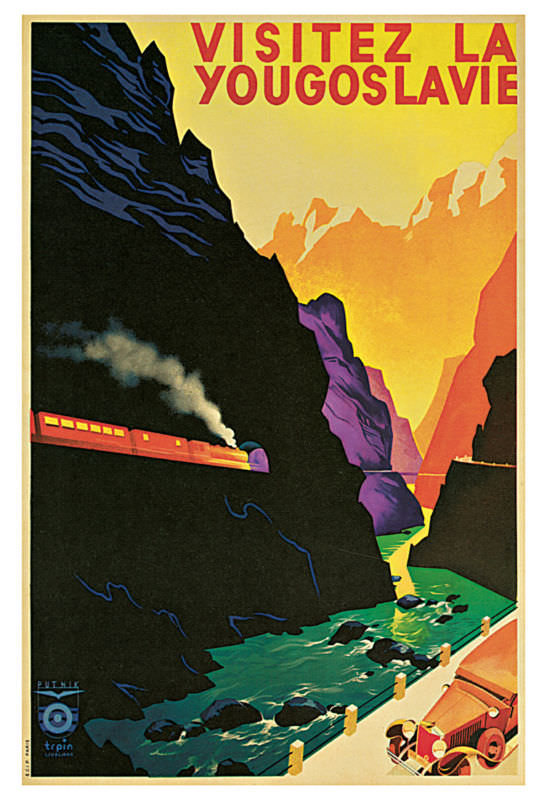 Around the World in Posters: A Look at Vintage Travel Advertising