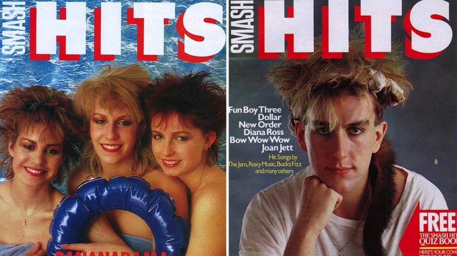 Smash Hits Magazine Covers 1980s