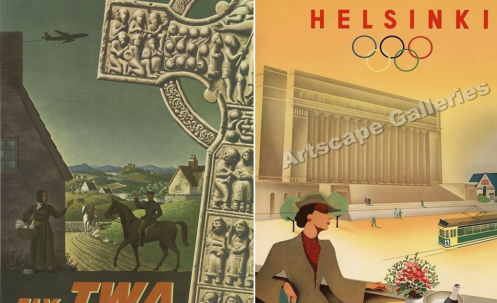 World Travel Advertising Posters