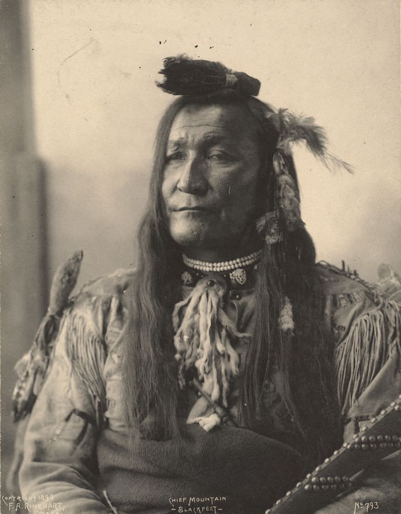 Chief Mountain, Blackfeet.